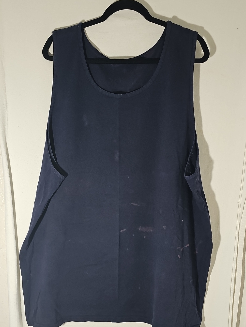 Men’s Navy Sleeveless Tank Top